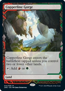 Copperline Gorge Zendikar Rising- Expeditions